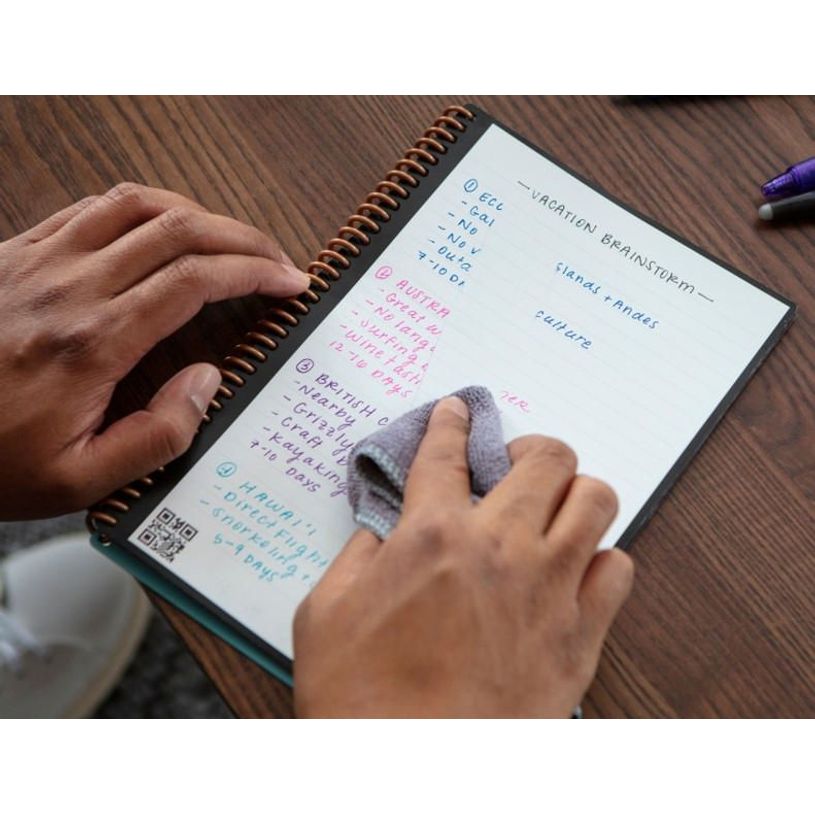 0850007403942-Rocketbook Core Executive - Carnet de notes connecté - 36 pages à points réutilisables -P_405127357_6-5