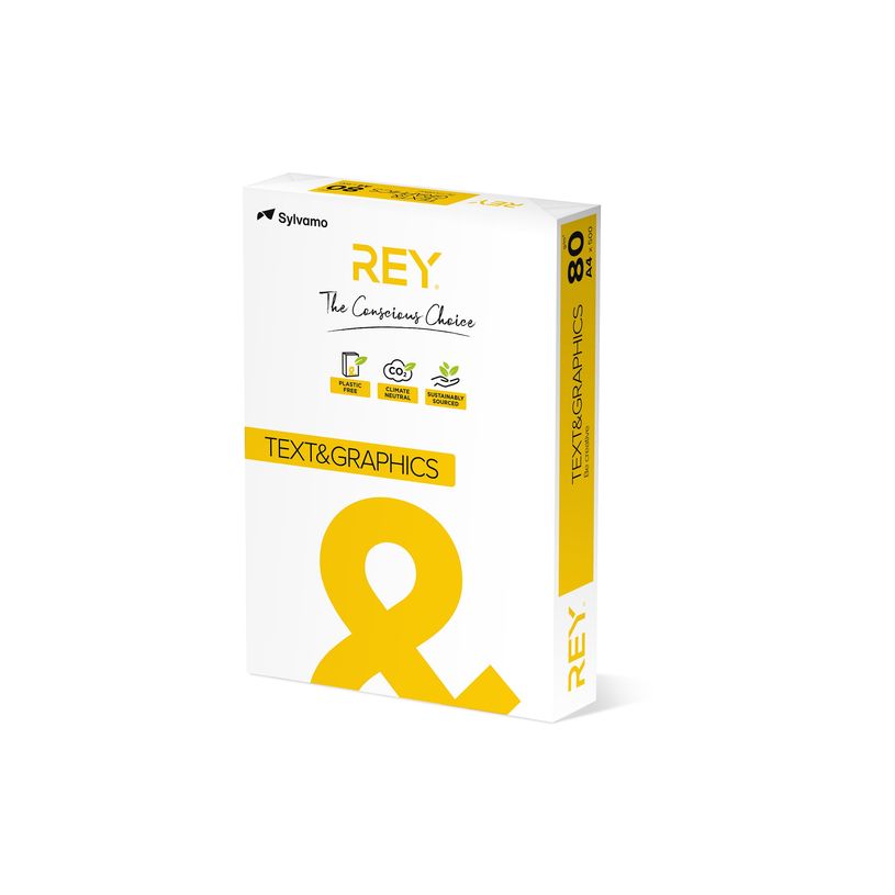 3141720145415-Rey Text & graphics - Papier blanc - A4 (210 x 297 mm) - 80 g/m² - Ramette de 500 feuille-P_405127428_3-1