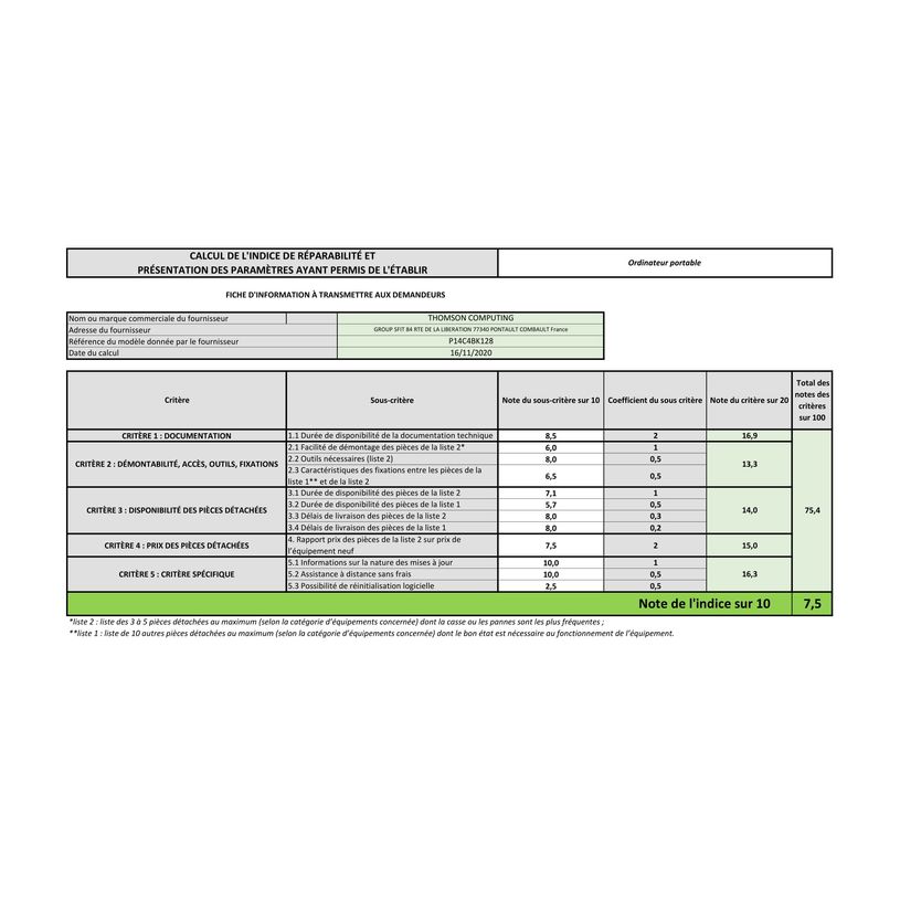 3663792023410-Thomson NEO - PC portable 14,1" - Intel Celeron N4020 - 4 GB RAM - 128 GB SSD-P_405127464_4-2