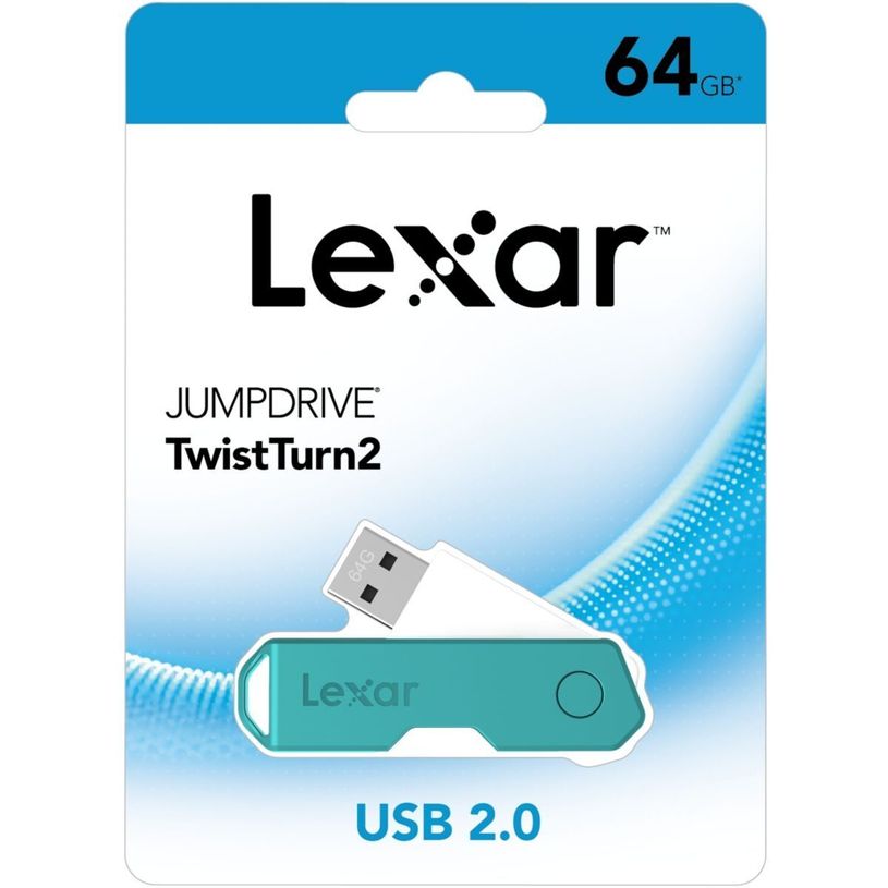 843367110889-Lexar JumpDrive Twist Turn2 - clé USB 64 Go - USB 2.0-P_405127465_5-4