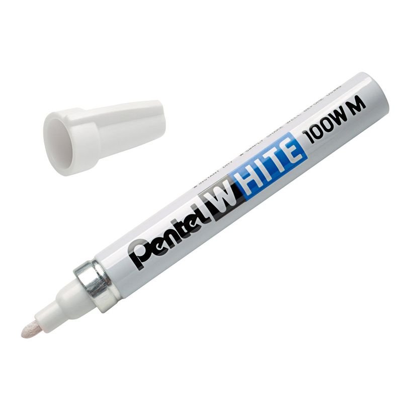 3474370112231-Pentel - Marqueur peinture - pointe moyenne - blanc-P_405127585_1-0