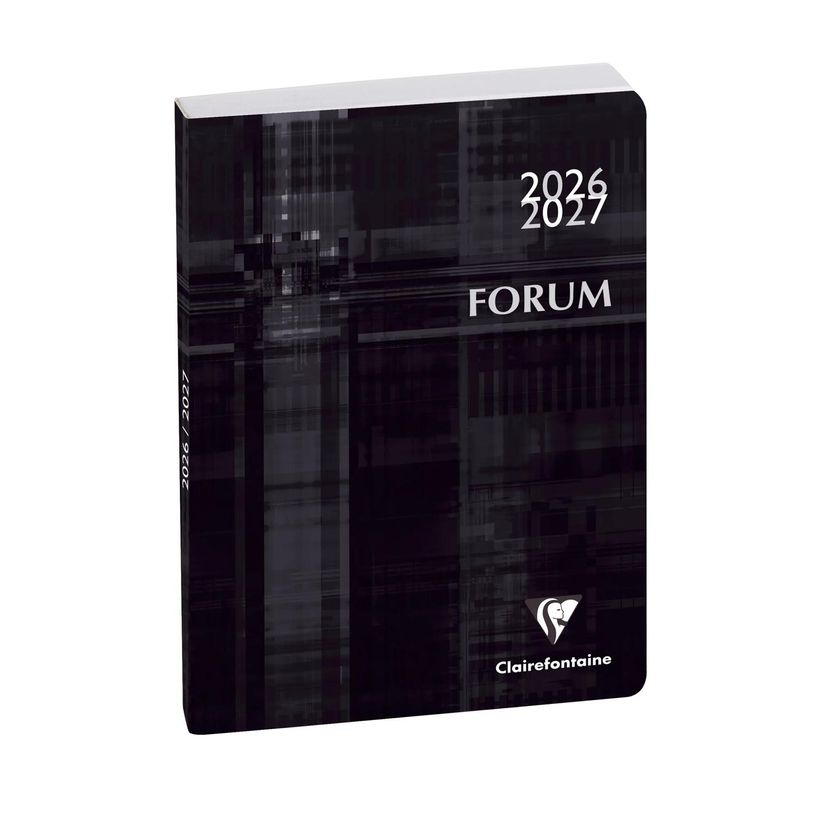 3660942040945-Agenda Metric - 1 jour par page - 12 x 17 cm - Noir - Exacompta--0