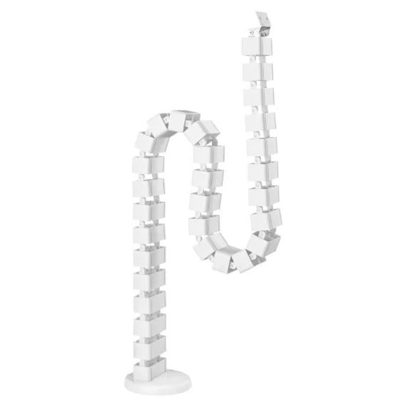 3303170107980-T'nB Ergonomic - Guide câble articulé avec base en métal - blanc-P_405128370_4-0
