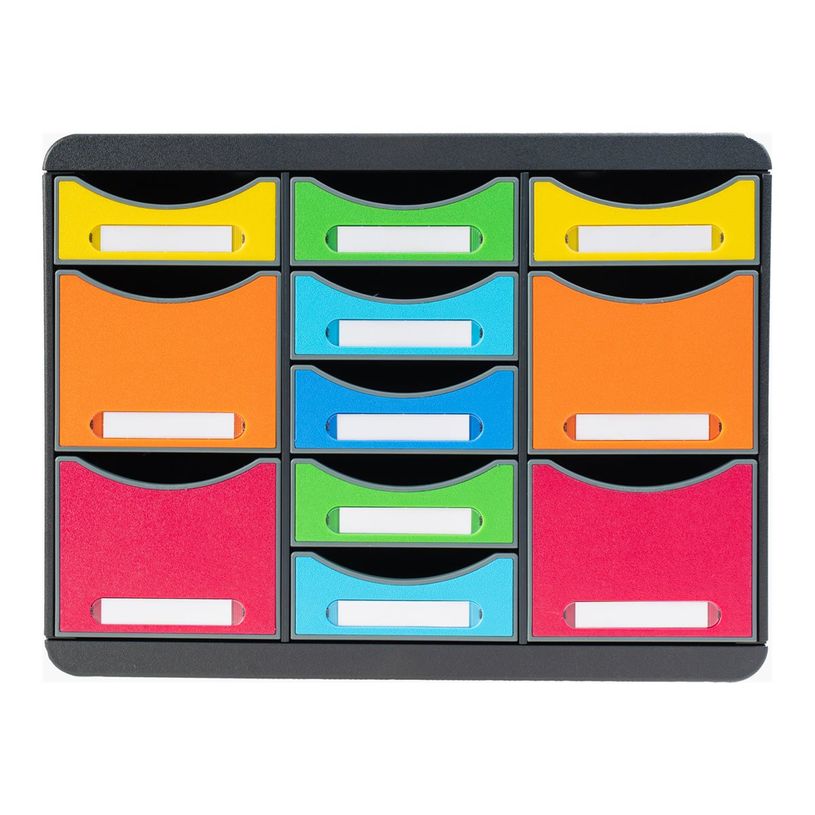 9002497313794-Exacompta Iderama - Module de classement 11 tiroirs - arlequin/noir-P_405128420_3-2