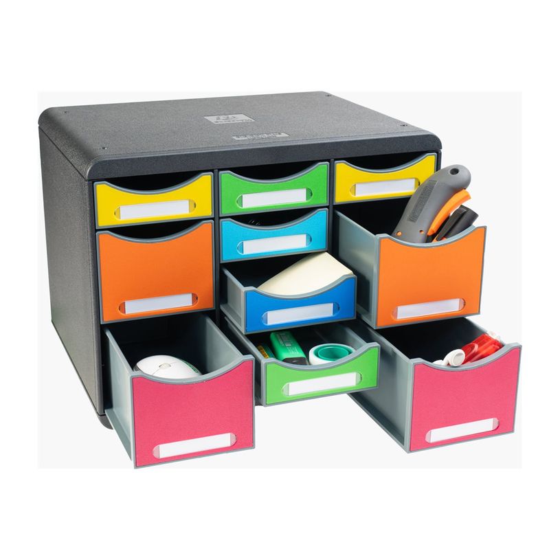 9002497313794-Exacompta Iderama - Module de classement 11 tiroirs - arlequin/noir-P_405128420_5-4