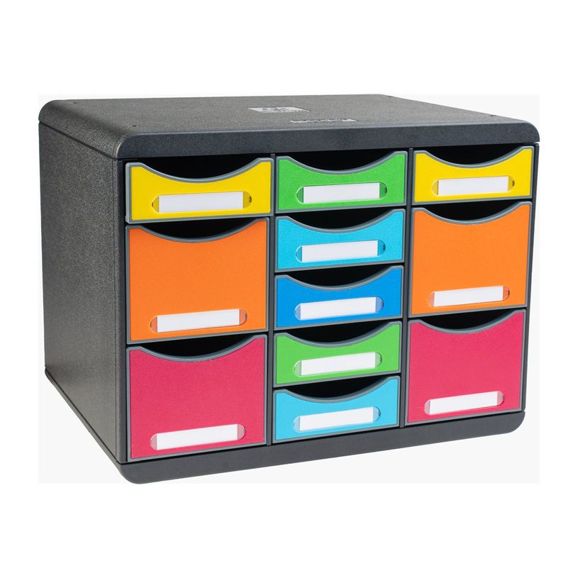 9002497313794-Exacompta Iderama - Module de classement 11 tiroirs - arlequin/noir-P_405128420_7-6