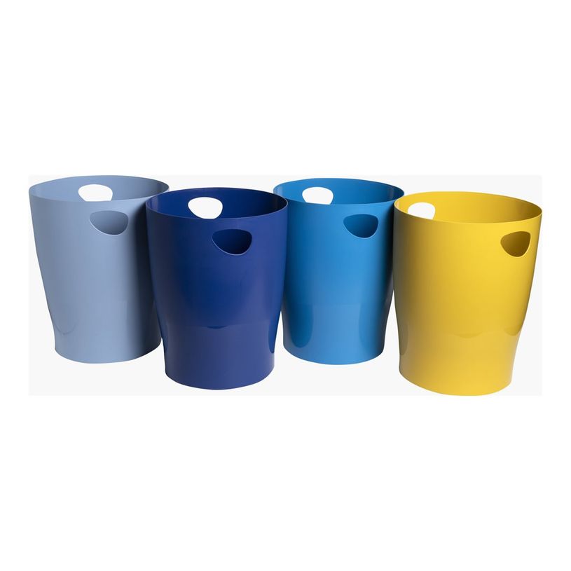 9002490453022-Exacompta Bee Blue - Corbeille à papier - 15 L - disponible dans différentes couleurs-P_405128436_1-0