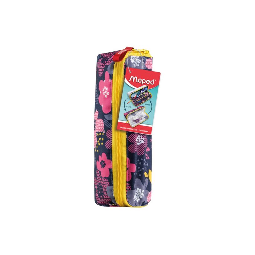 3154149319084-Maped - Trousse à ouverture XXL Motif - flower rose - réversible et personnalisable-P_405128515_2-4