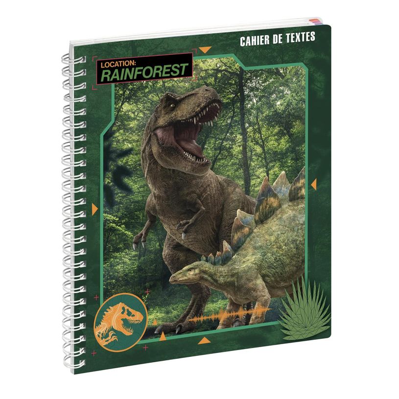 3660942179935-Cahier de textes à spirale Jurassic World - 17 x 22 cm - Exacompta-P_405128556_1-0