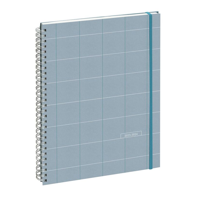 3660942081344-Agenda Casual - 1 semaine sur 2 pages - 16 mois - 21 x 29,7 cm - bleu clair - Exacompta-P_405128579_1-0