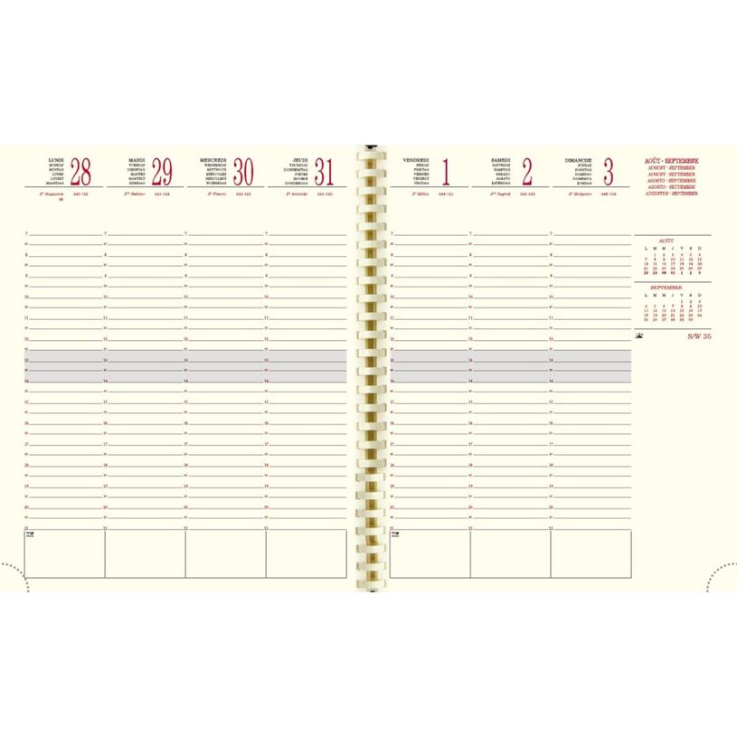 3660942081467-Agenda Rialto - 1 semaine sur 2 pages - 16 mois - 18,5 x 22,5 cm - bleu - Exacompta-P_405128587_2-1