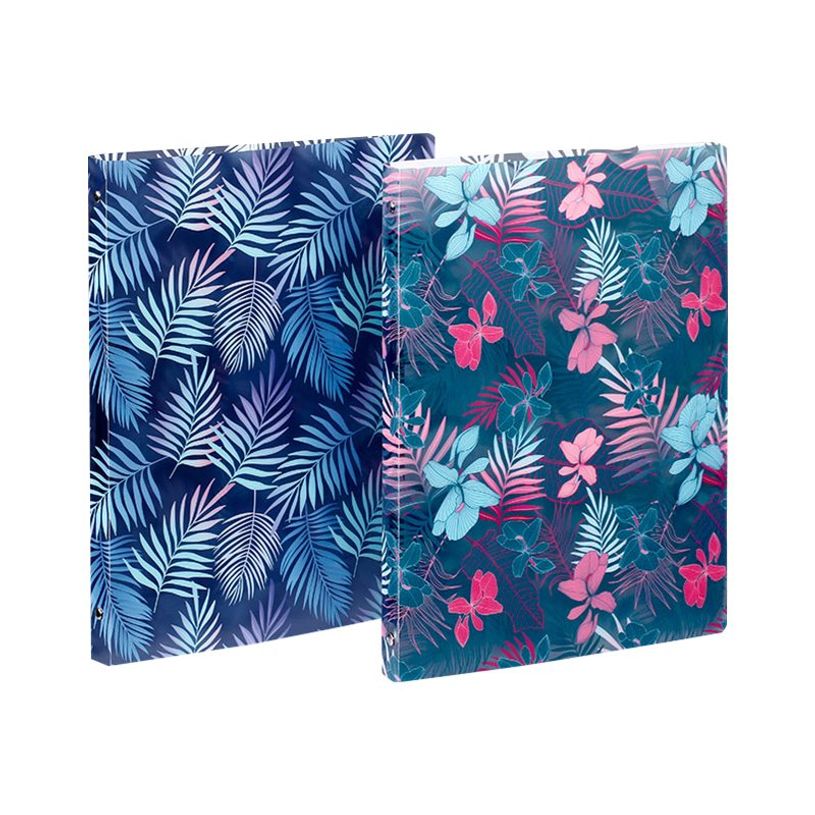 3135256093227-Viquel Tropical Night - Classeur 4 anneaux - Dos 25 mm - A4 - pour 100 feuilles - disponib-P_405128608_1-0