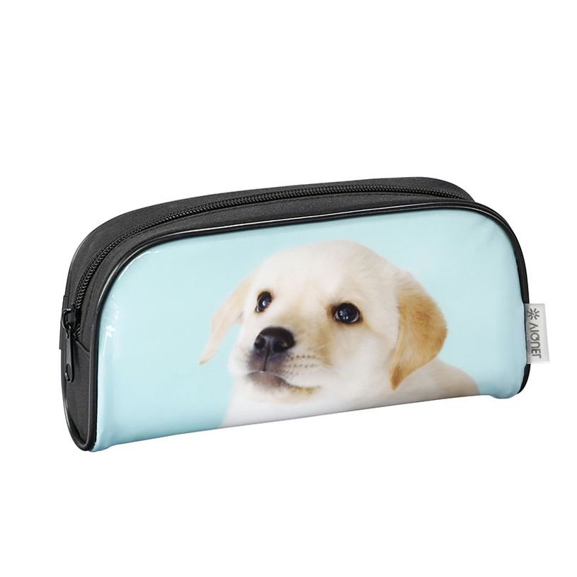 3135258303522-Trousse rectangulaire Zoo Face - 1 compartiment - 2 modèles disponibles - Viquel-P_405128661_2-1