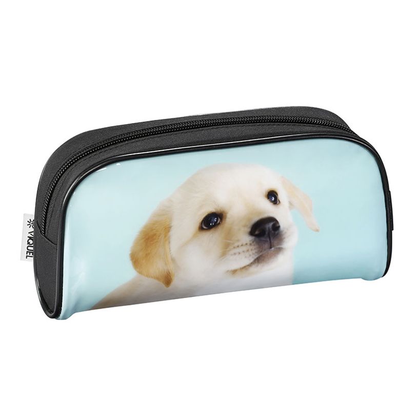 3135258303522-Trousse rectangulaire Zoo Face - 1 compartiment - 2 modèles disponibles - Viquel-P_405128661_3-2