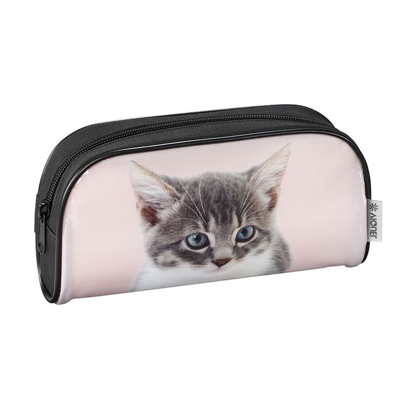 3135258303522-Trousse rectangulaire Zoo Face - 1 compartiment - 2 modèles disponibles - Viquel-P_405128661_5-4