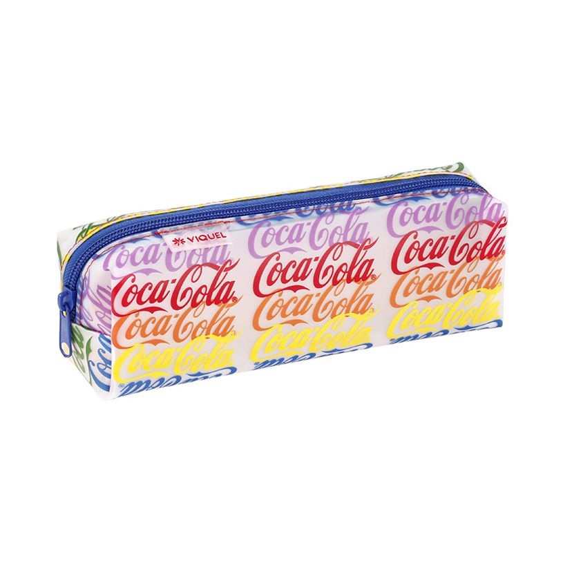 3135258313521-Trousse rectangulaire Coca-Cola - 1 compartiment - 2 modèles disponibles - Viquel-P_405128673_6-5