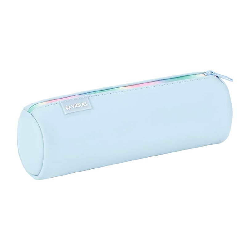 3135258373525-Trousse ronde Rainbow Pastel - 1 compartiment - 2 modèles disponibles - Viquel-P_405128679_3-2