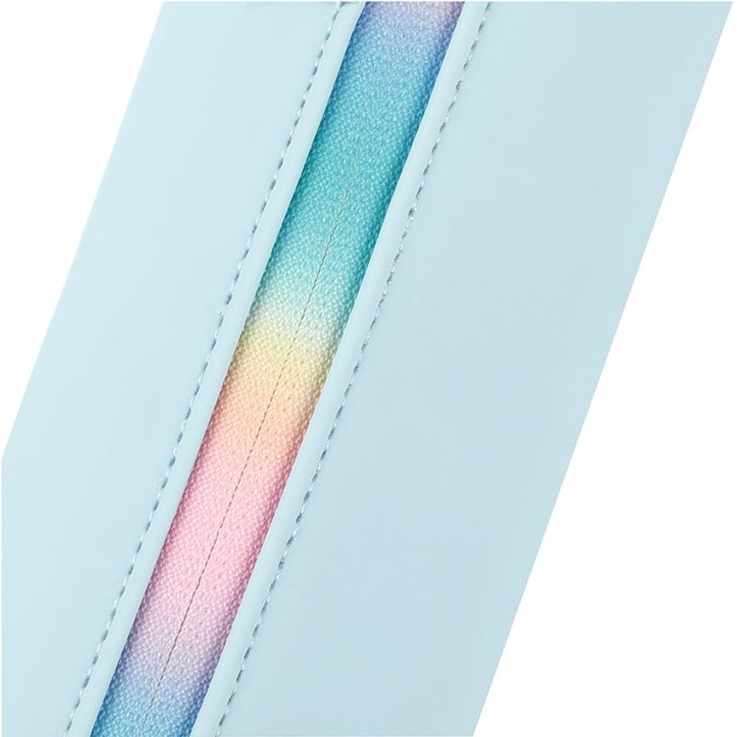 3135258373525-Trousse ronde Rainbow Pastel - 1 compartiment - 2 modèles disponibles - Viquel-P_405128679_4-3