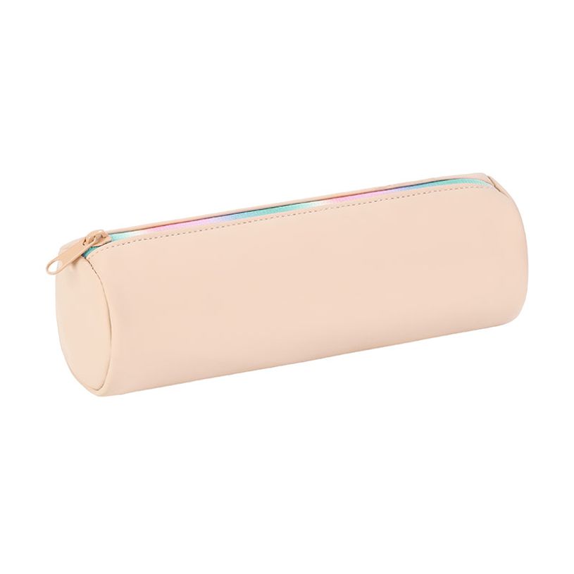 3135258373525-Trousse ronde Rainbow Pastel - 1 compartiment - 2 modèles disponibles - Viquel-P_405128679_5-4
