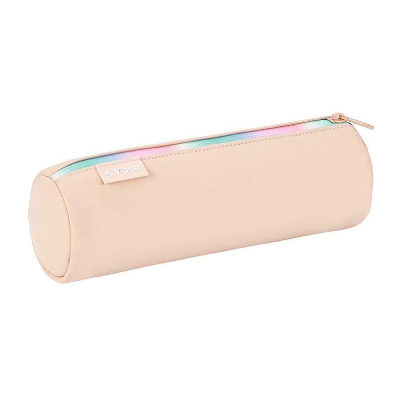 3135258373525-Trousse ronde Rainbow Pastel - 1 compartiment - 2 modèles disponibles - Viquel-P_405128679_6-5