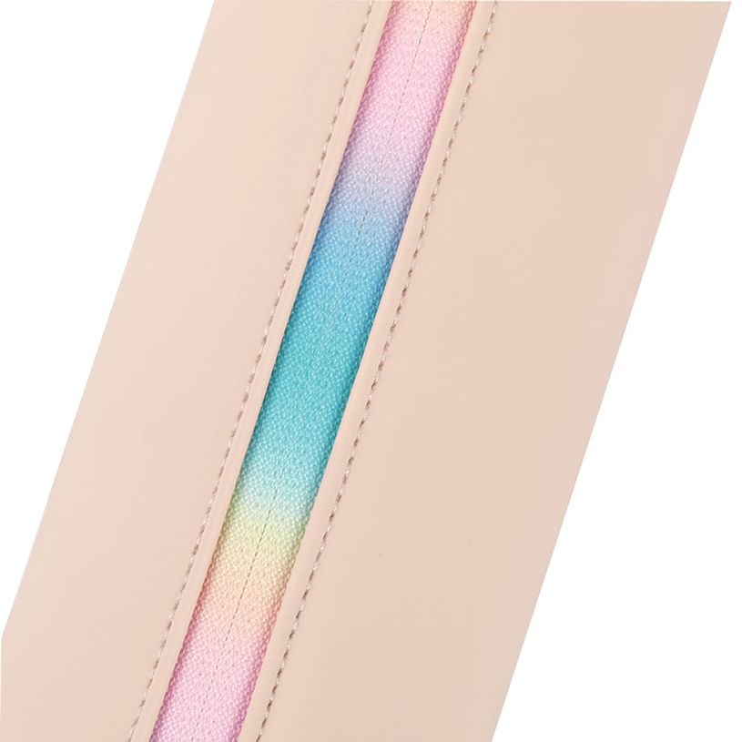 3135258373525-Trousse ronde Rainbow Pastel - 1 compartiment - 2 modèles disponibles - Viquel-P_405128679_7-6