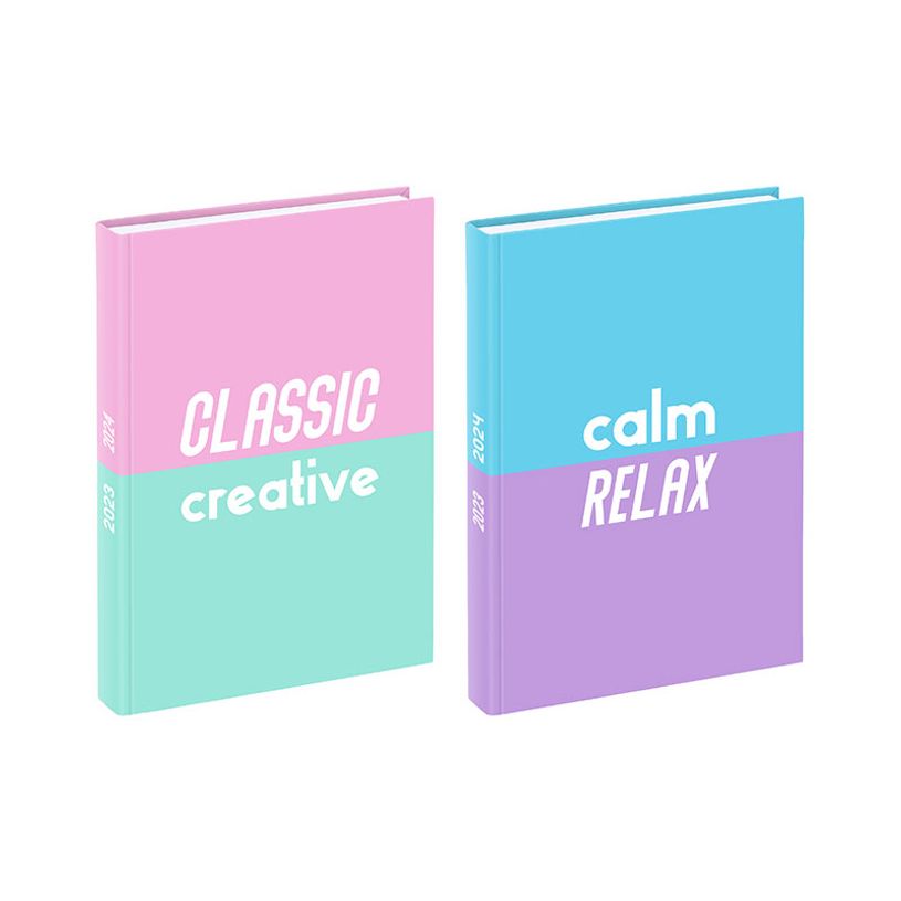 3135257453235-Agenda Milkshake - 1 jour par page - 12 x 17 cm - disponible dans différentes couleurs - -P_405128690_1-0