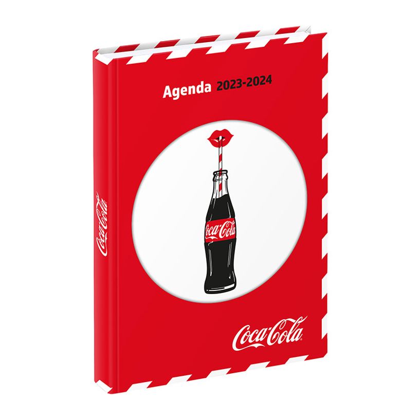3135257453266-Agenda Coca Cola - 1 jour par page - 12 x 17 cm - bleu ou rouge - Viquel-P_405128691_2-1