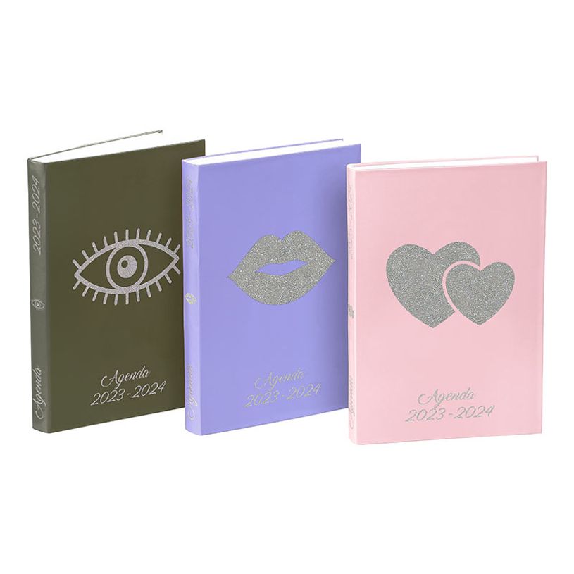 3135257453396-Agenda Glamour - 1 jour par page - 12 x 17 cm - 3 modèles disponibles - Viquel-P_405128695_1-0