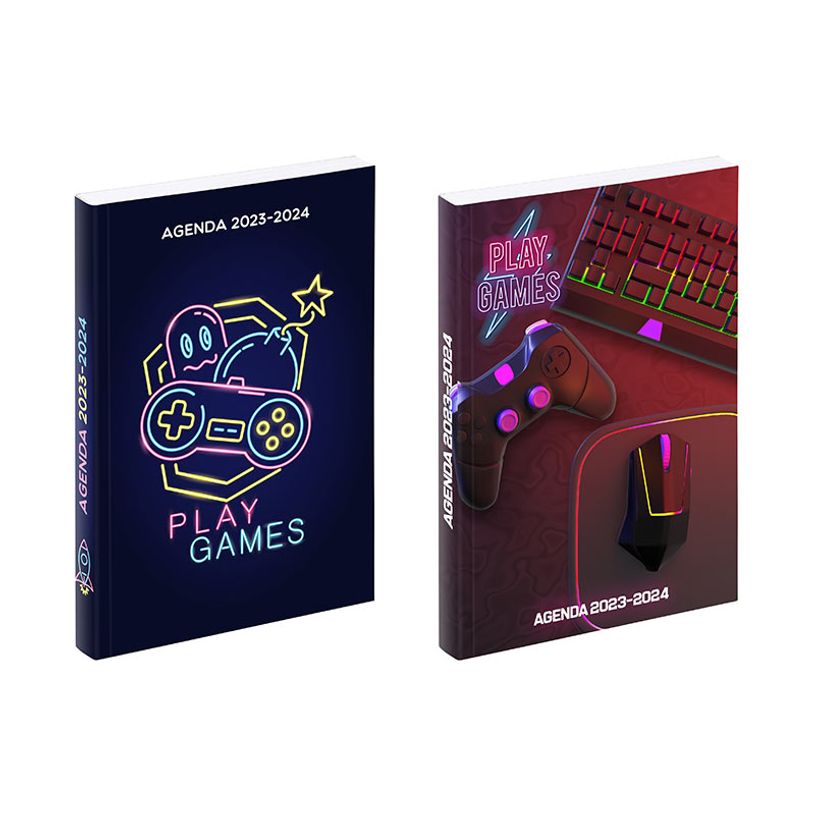 3135257463289-Agenda Gamer - 1 jour par page - 12 x 17 cm - 2 modèles disponibles - Viquel-P_405128699_1-0