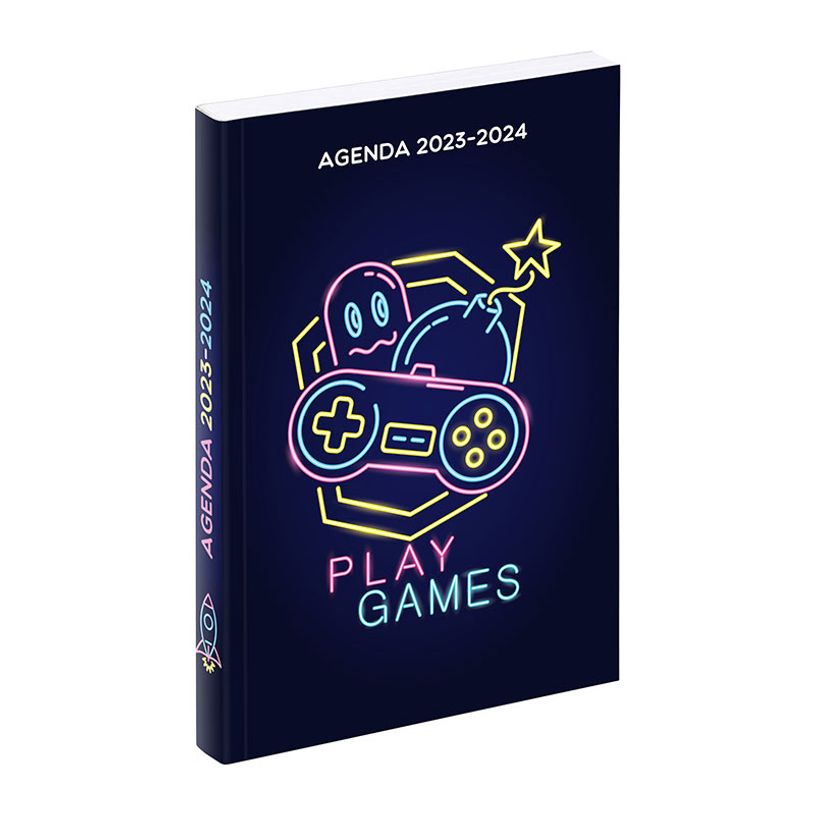 3135257463289-Agenda Gamer - 1 jour par page - 12 x 17 cm - 2 modèles disponibles - Viquel-P_405128699_2-1