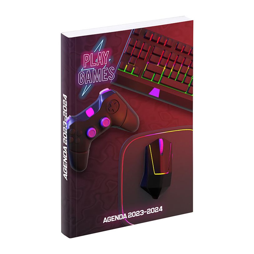 3135257463289-Agenda Gamer - 1 jour par page - 12 x 17 cm - 2 modèles disponibles - Viquel-P_405128699_3-2