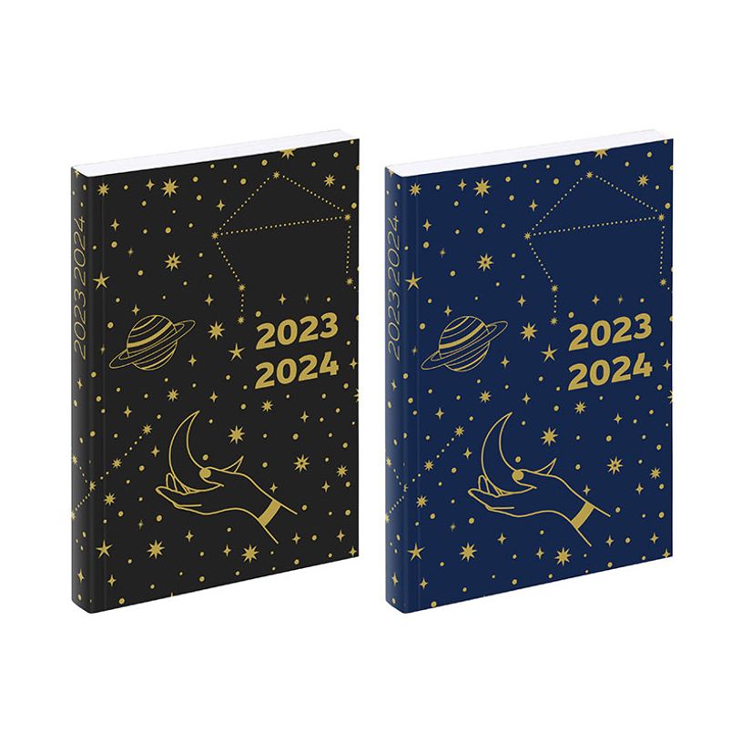 3135257463425-Agenda Astrologie - 1 jour par page - 12 x 17 cm - noir ou bleu - Exclusivité Bureau Vall-P_405128703_1-0