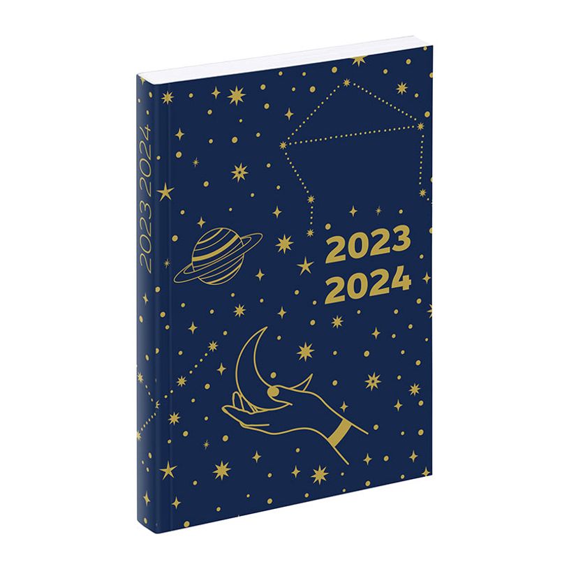 3135257463425-Agenda Astrologie - 1 jour par page - 12 x 17 cm - noir ou bleu - Exclusivité Bureau Vall-P_405128703_2-1