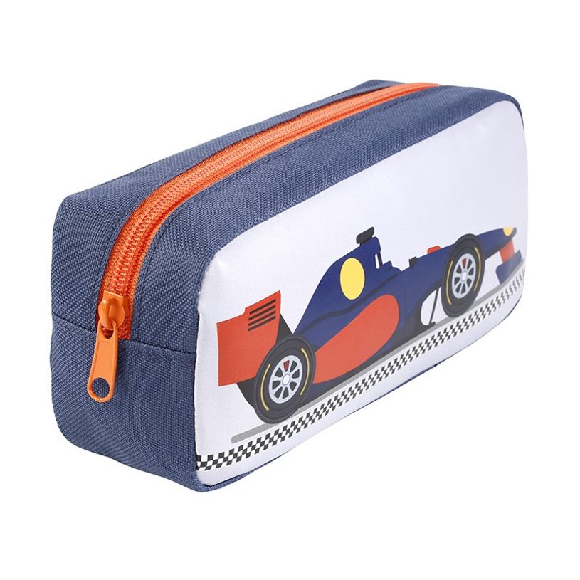 3135250993455-Trousse rectangulaire Racing Car - 1 compartiment - bleu - Viquel-P_405128714_2-1
