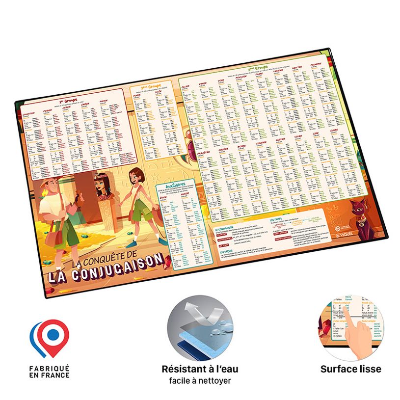 3135250994360-Viquel - Sous-main Educatif Conjugaison - 59,5 x 36,2 cm-P_405128746_2-1