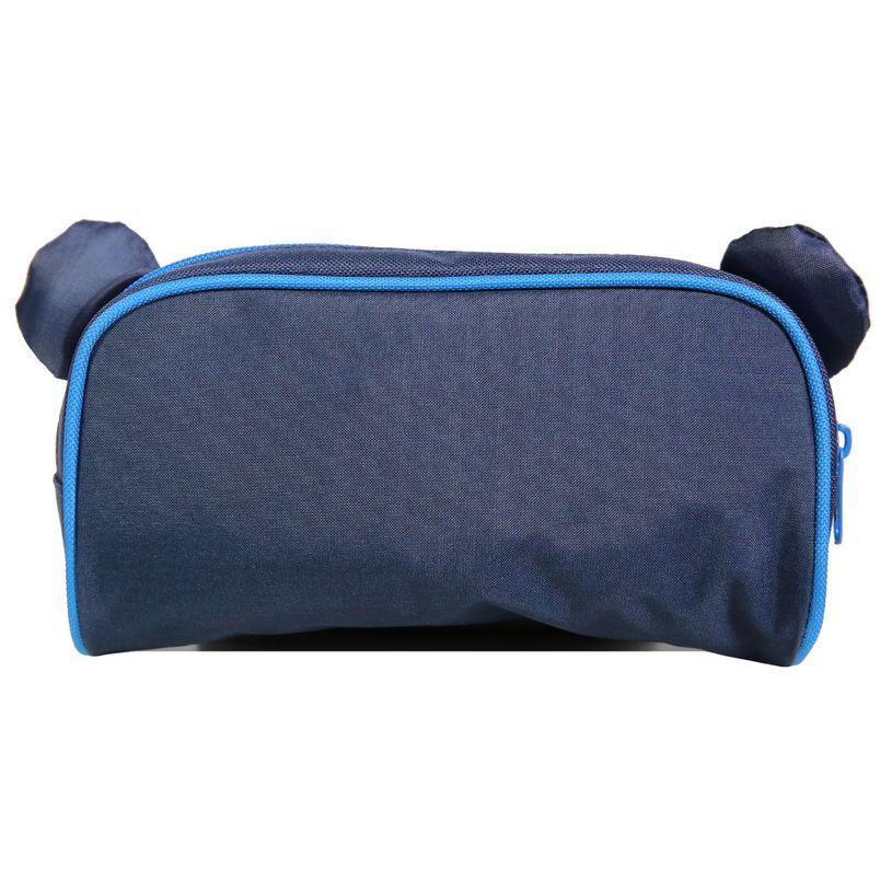 3666311016122-Trousse rectangulaire Kids Ourson - 1 compartiment - bleu foncé - Bagtrotter-P_405128774_3-2
