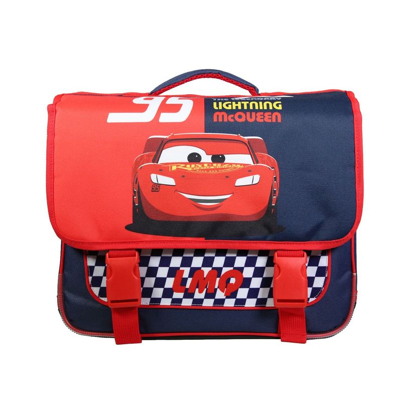 3666311014487-Cartable Cars 38 cm - 2 compartiments - multicolore - Bagtrotter-P_405128815_1-0