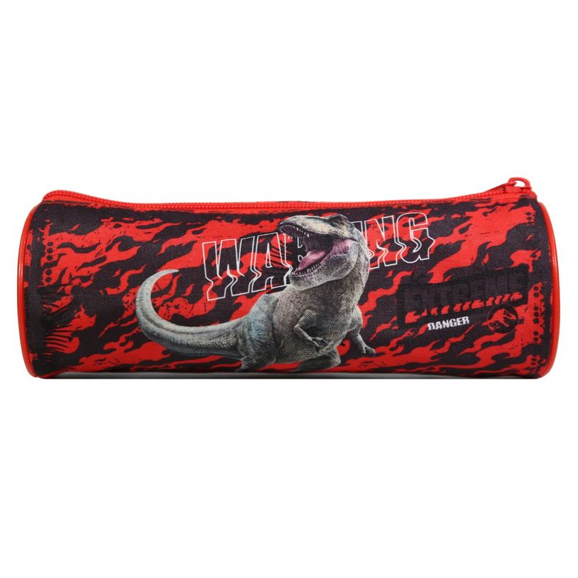 3666311013756-Trousse ronde Jurassic World - 1 compartiment - rouge - Bagtrotter-P_405128828_3-2