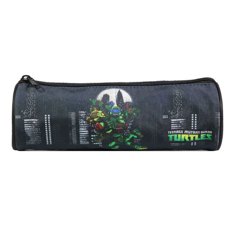 3666311013428-Trousse ronde Tortues Ninja - 1 compartiment - noir - Bagtrotter-P_405128833_1-0