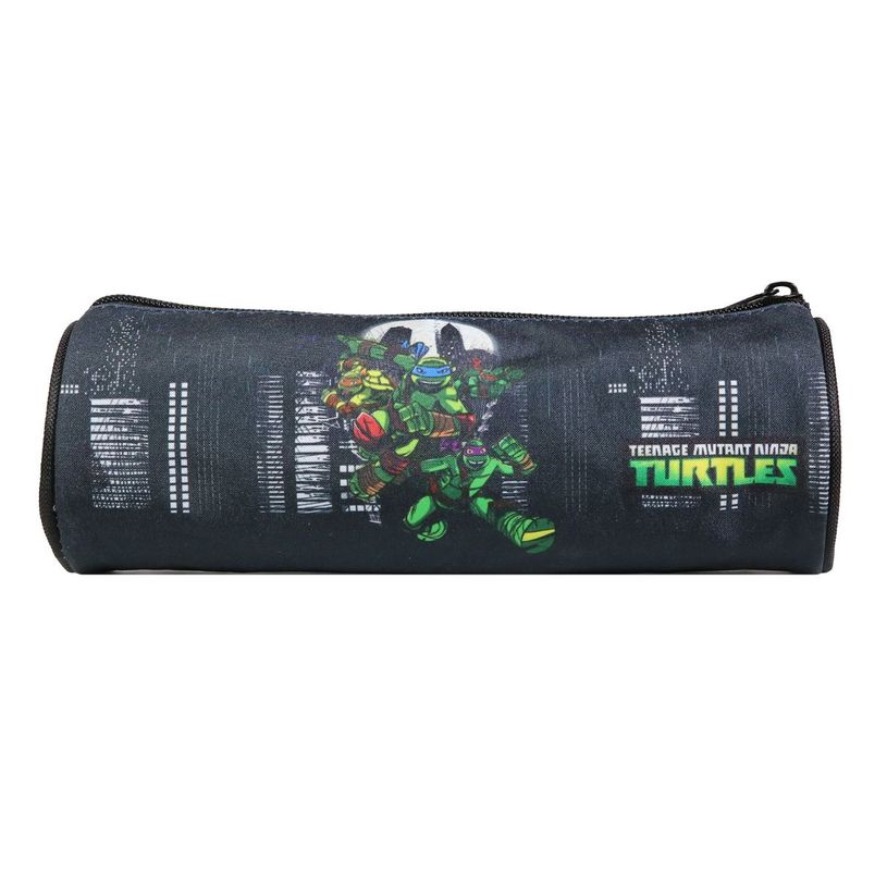 3666311013428-Trousse ronde Tortues Ninja - 1 compartiment - noir - Bagtrotter-P_405128833_3-2