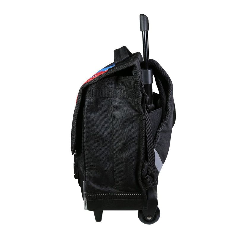 3666311013138-Cartable à roulettes Spiderman 38 cm - 2 compartiments - bleu - Bagtrotter-P_405128843_2-1