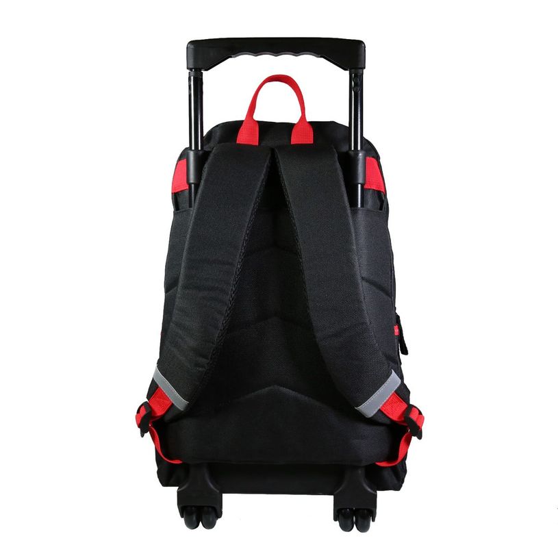 3666311013084-Sac à dos à roulettes Spiderman - 2 compartiments - rouge - Bagtrotter-P_405128848_3-2
