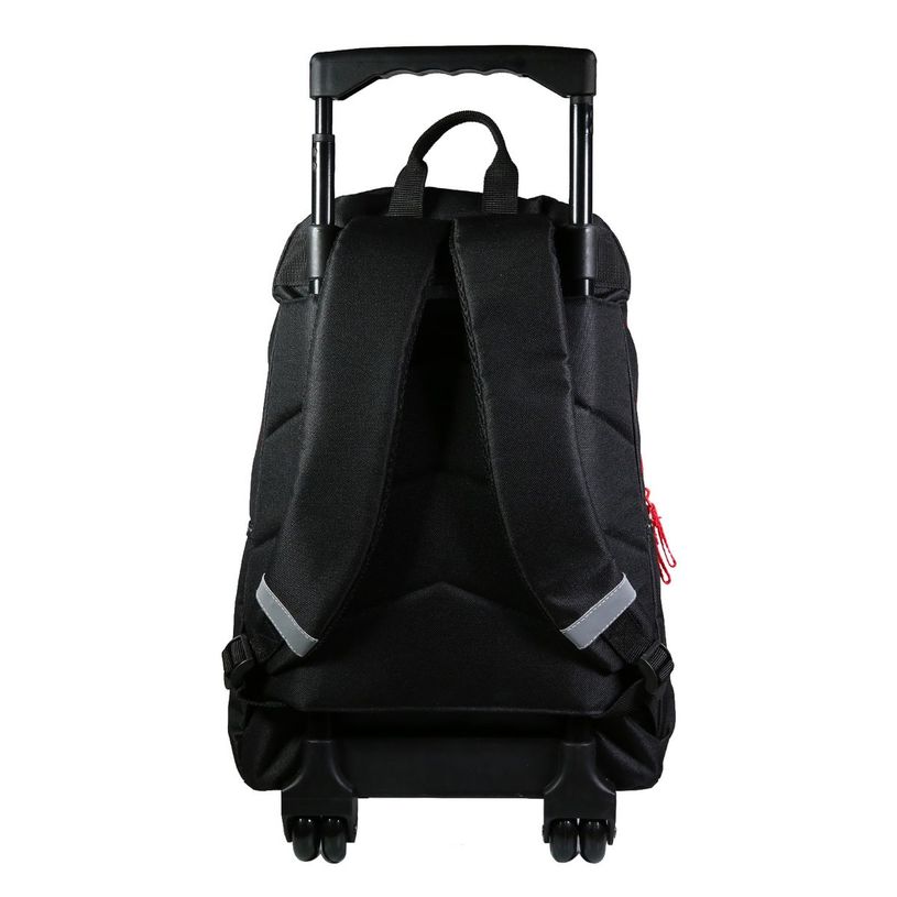3666311013039-Sac à dos à roulettes Spiderman - 2 compartiments - noir - Bagtrotter-P_405128853_3-2