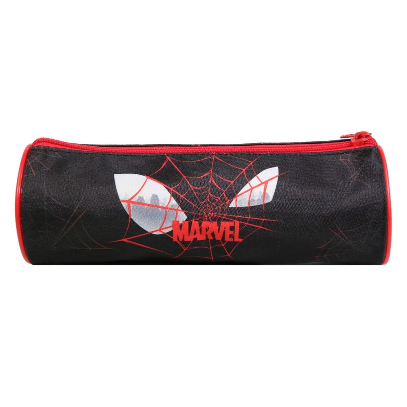 3666311013022-Trousse ronde Spiderman - 1 compartiment - noir - Bagtrotter-P_405128854_3-2