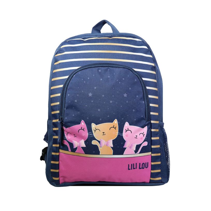 3666311012544-Sac à dos maternelle Lililou - 37 cm - 1 compartiment - noir - Bagtrotter-P_405128863_1-0
