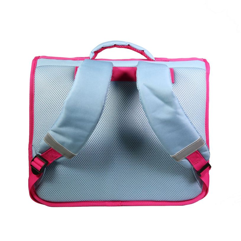 3666311012353-Cartable Lililou 38 cm - 2 compartiments - rose - Bagtrotter-P_405128873_3-2