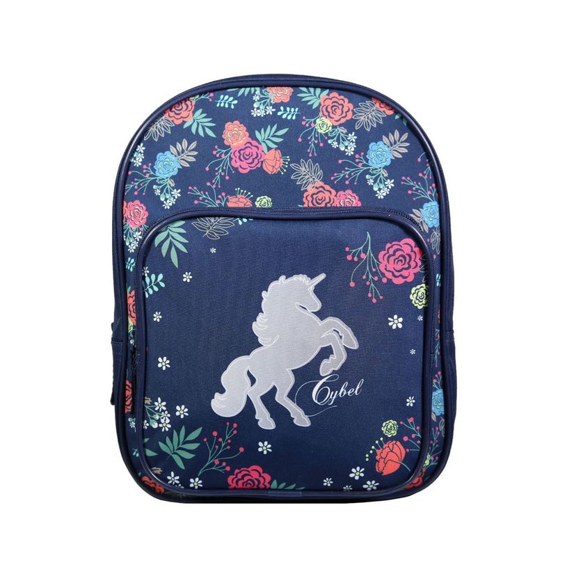 3666311012193-Sac à dos maternelle Cybel - 1 compartiment - bleu - Bagtrotter-P_405128880_1-0