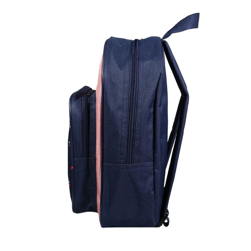 3666311012100-Sac à dos maternelle Cybel - 1 compartiment - bleu/velours - Bagtrotter-P_405128889_2-1