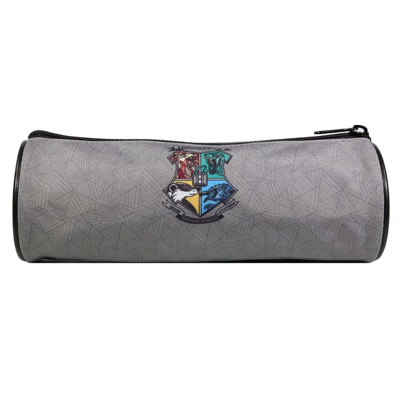 3666311011806-Trousse ronde Harry Potter - 1 compartiment - gris - Bagtrotter-P_405128901_3-2