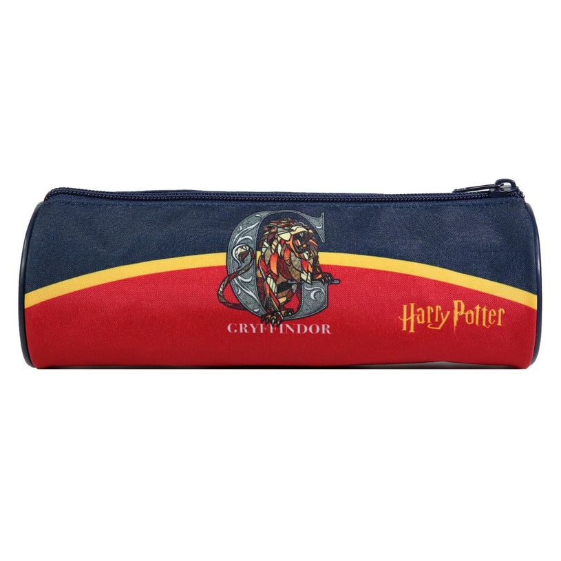 3666311011752-Trousse ronde Harry Potter - 1 compartiment - rouge - Bagtrotter-P_405128906_3-2